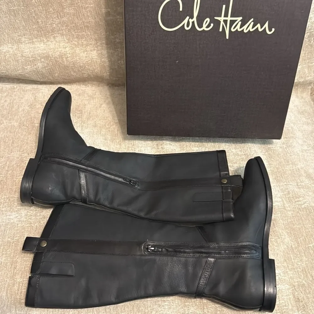 Cole Haan Air Liberty Flat Riding Boots